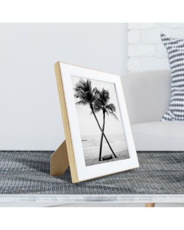 Cadre photo brut 13x18 cm résine recyclée