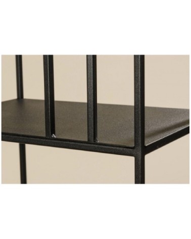 Étagère métal noir H140cm
