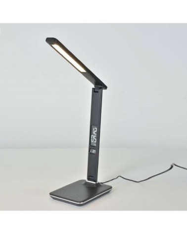 Lampe de bureau LED avec port USB H42cm