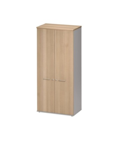 Armoire 2 portes L80cm - Marron