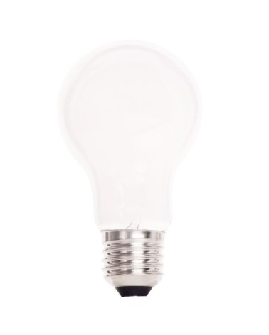 Ampoule LED lumière chaude E27 60W dépolie