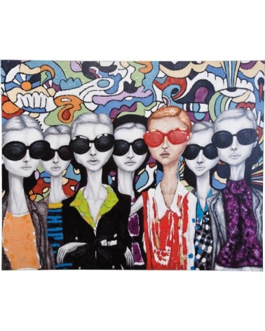 Toile femmes lunettes de soleil 150x120