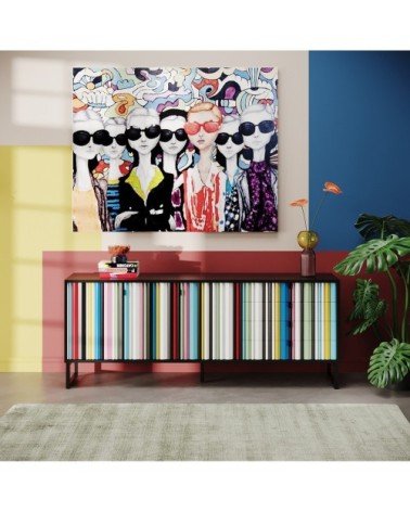 Toile femmes lunettes de soleil 150x120