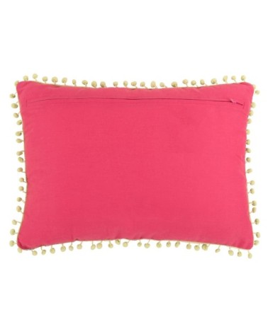 Coussin en coton multicolore 35x50