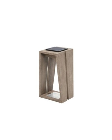 Lanterne d'extérieur LED rechargeable & solaire H39cm