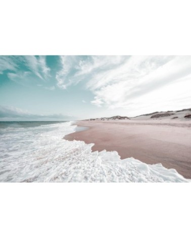 Tableau sur toile bord de plage 30x45cm