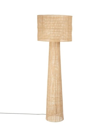 Lampadaire en rotin tressé H150