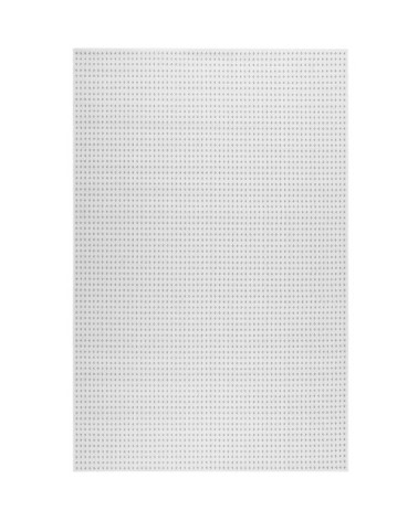Tapis exterieur tissé plat motif discret blanc et noir 160x225