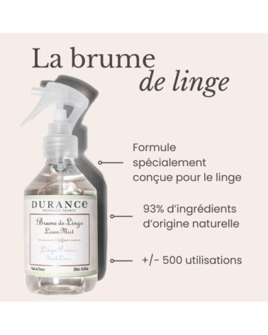 Brume de linge - linge propre
