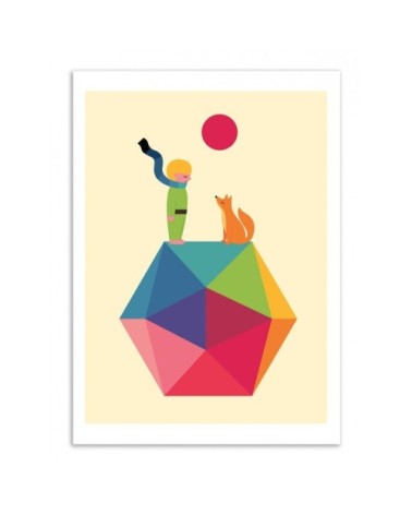 Affiche d'art enfant 50 x 70 cm