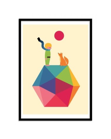 Affiche d'art enfant 50 x 70 cm