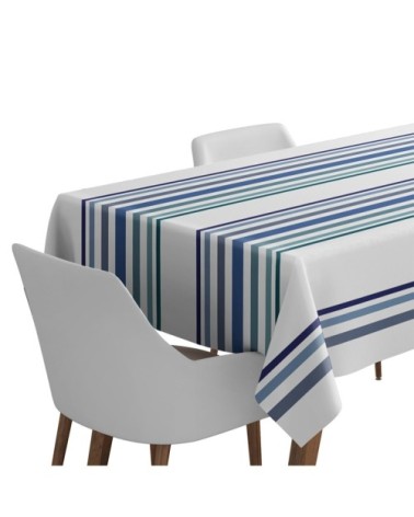 Nappe enduite bleu 160x160