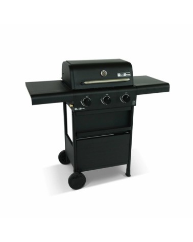 Barbecue gaz 3 brûleurs tablettes rabattables