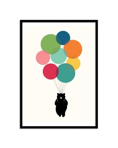 Affiche d'art enfant 50 x 70 cm