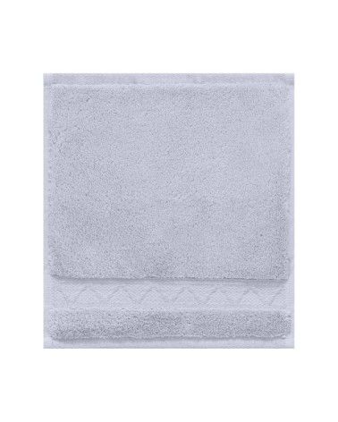 Carré visage en coton voile grisé 30 x 30