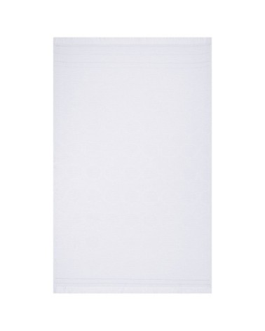 Serviette de bain en coton blanc 90 x 150