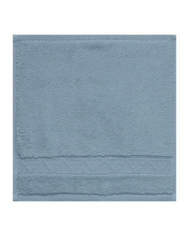 Carré visage en coton glacier 30 x 30