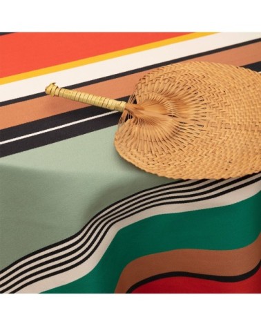 Nappe enduite multicolore 160x300