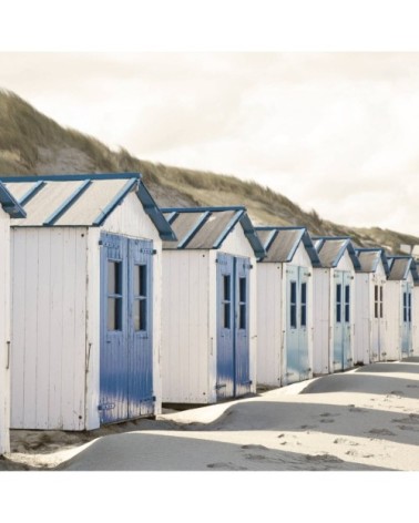 Tableau sur toile cabanons 30x30cm