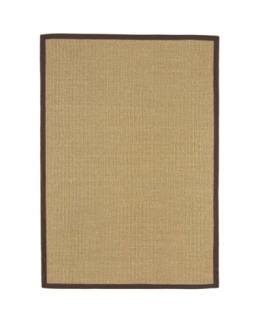 Tapis en Fibre végétale Marron chocolat 200x300 cm