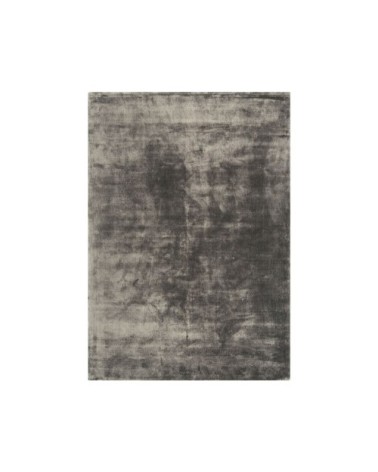 Tapis luxe designer en Viscose Gris foncé 120x170 cm