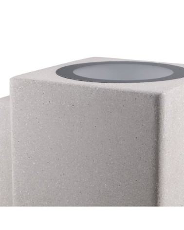 Applique d'extérieur en ciment gris