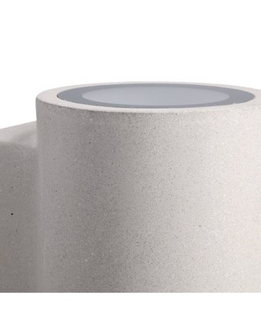Applique d'extérieur en ciment gris