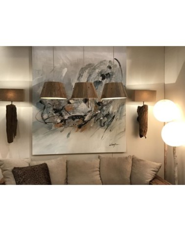 Suspension en bois de manguier D25