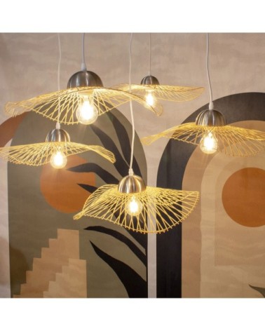 Suspension en bambou tressé D45