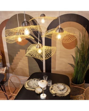 Suspension en bambou tressé D45