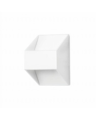 Applique d'intérieur en métal blanc