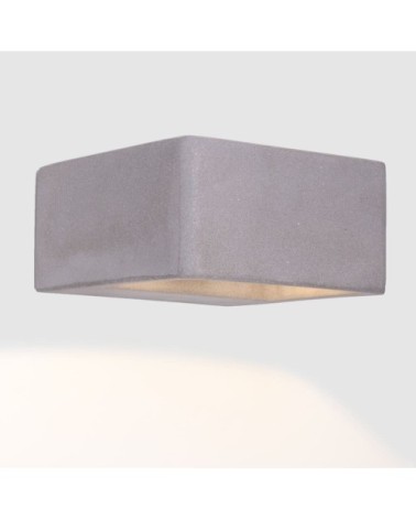 Applique d'extérieur en ciment gris