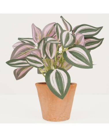 Plante tradescantia artificielle en pot 20cm