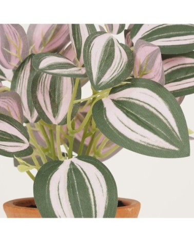 Plante tradescantia artificielle en pot 20cm