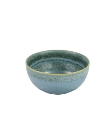 Coupelle en grès réactif bleu 13 cm - Lot de 6