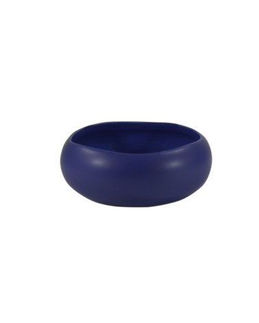 Coupelle en grès de table bleu 12 cm - Lot de 6