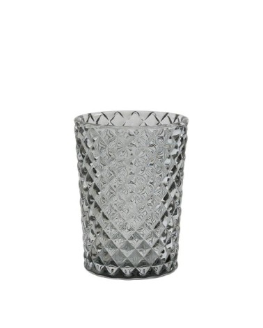Verre diamant - gris