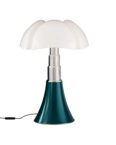 Lampe Dimmer LED pied télescopique vert H50-62cm