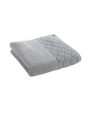 Drap de bain gris clair 100x150 en coton