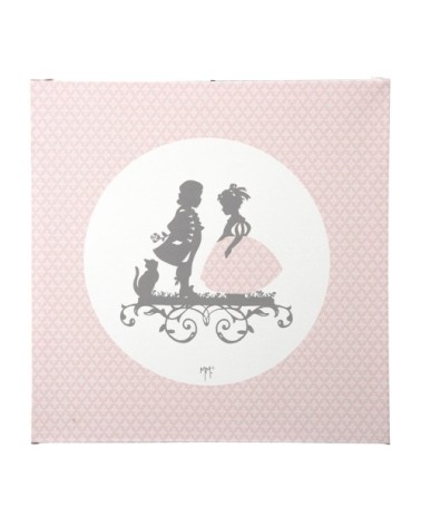 Toile sur châssis Petite Marquise 28x28cm