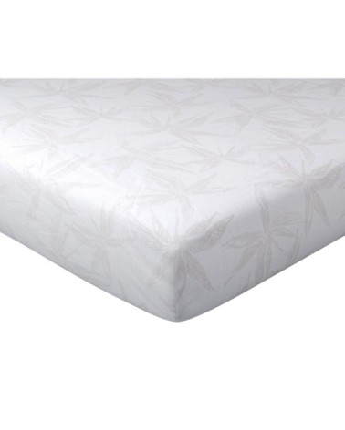 Drap-housse 140x190 en coton beige