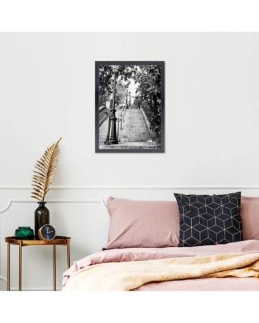 Cadre photo carbone 30x40 cm résine recyclée