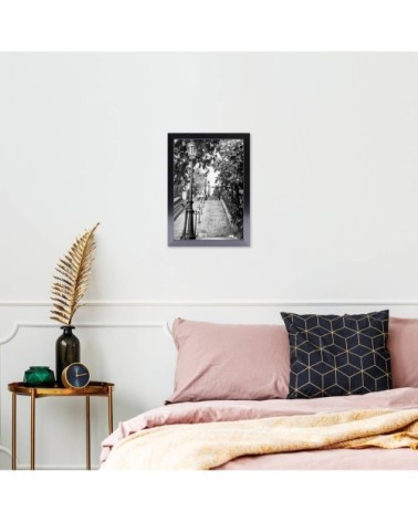 Cadre photo carbone 20x30/A4 cm résine recyclée