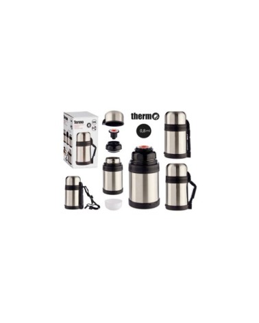 Thermos chaud et froid en acier inoxydable 0,8L