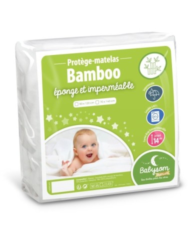 Protège matelas bébé imperméable 70x140