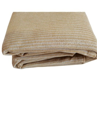 Toile d'ombrage rectangulaire 2x3 m en polyéthylène beige