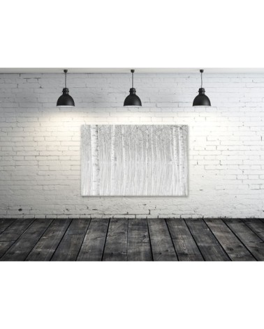 Tableau nature perspective trees toile imprimée 50x30cm