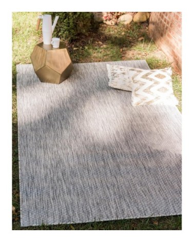 Tapis intérieur/extérieur gris 120x160