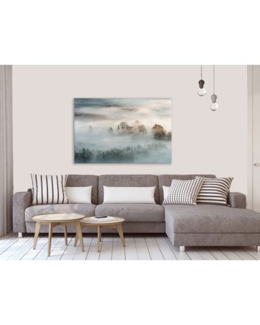 Tableau plexiglas brouillard hivernal 80x50cm