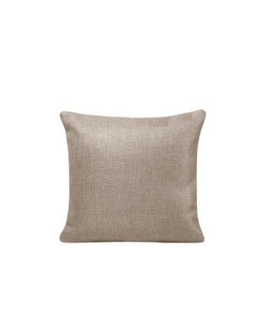 Housse de coussin beige 40x40 cm